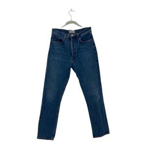 AGOLDE: Riley High Rise Cropped Denim